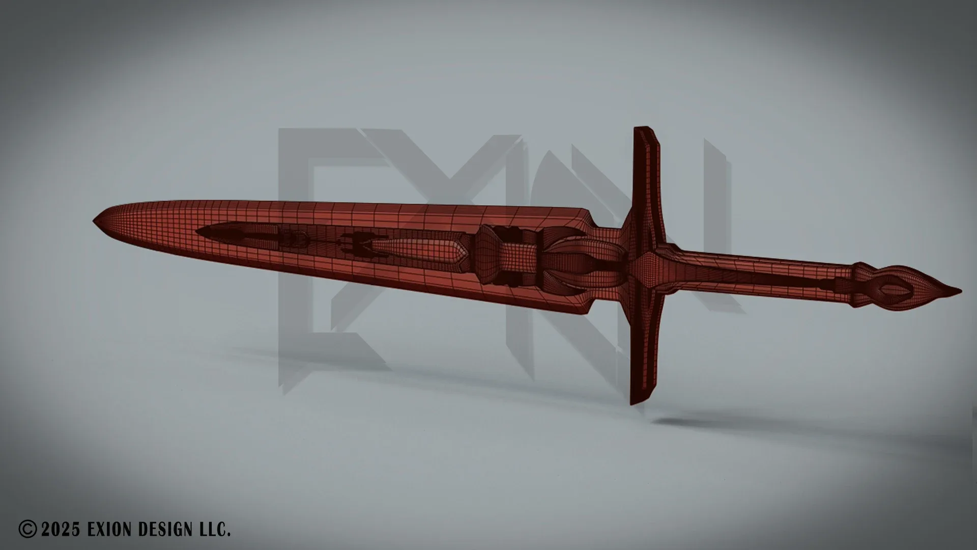 Transformers Sword of Judgment - Game-Ready - 3D-Printable Low-poly 3D model