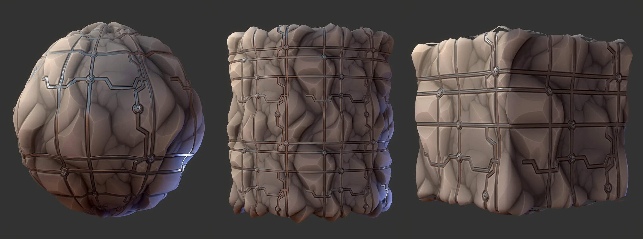 Stylized Rock SciFi - Substance 3D Designer