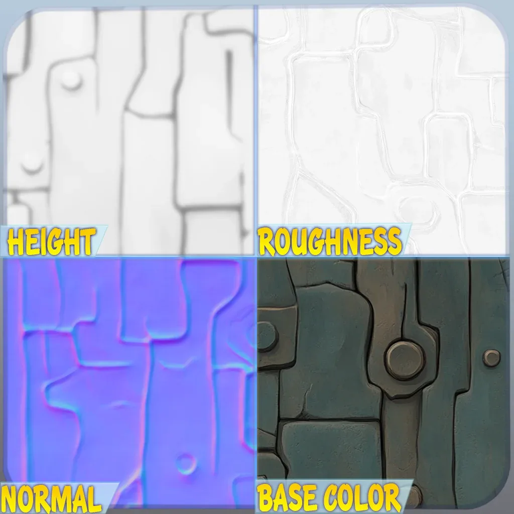 Stylized Stone Seamless Texture