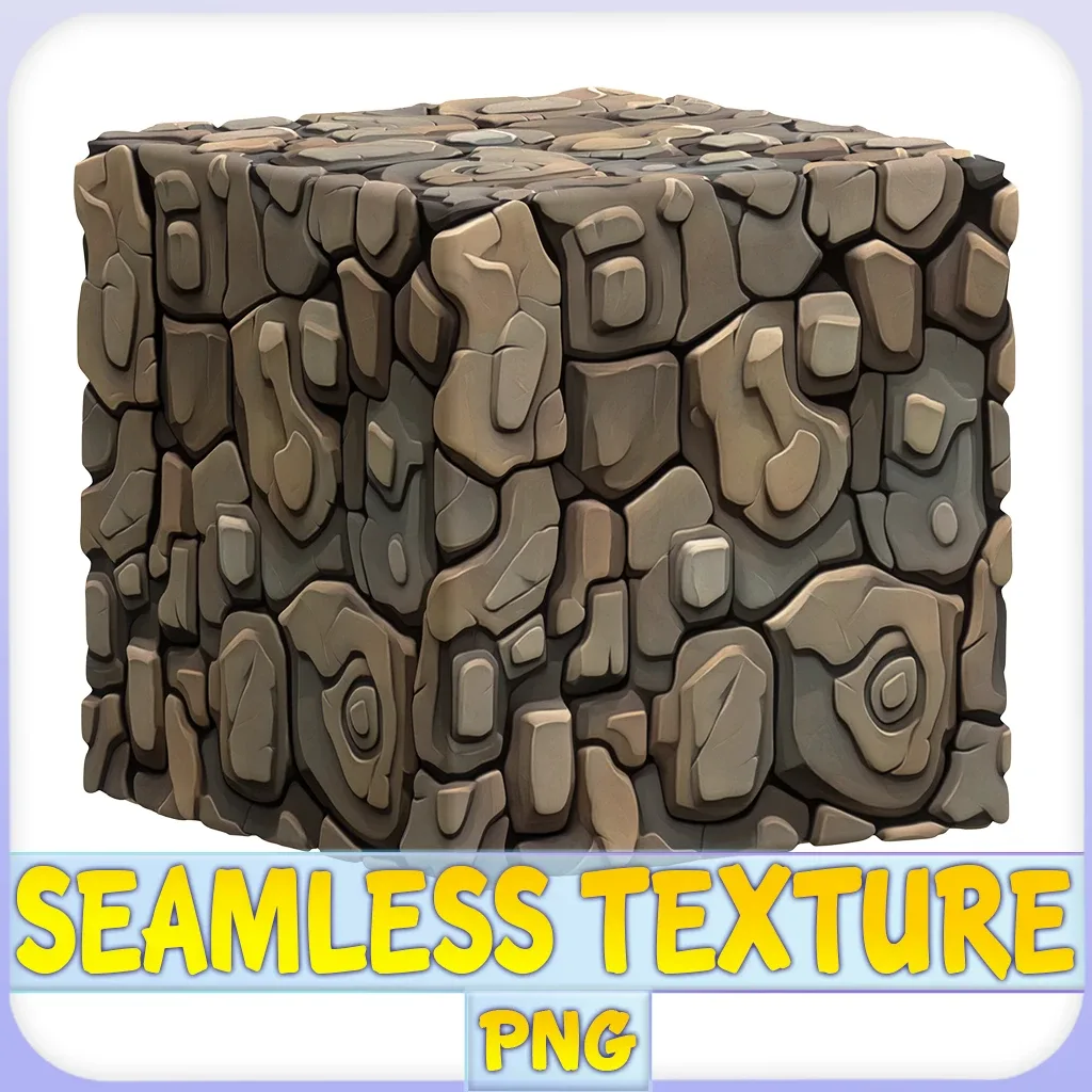 Stylized Stone Seamless Texture