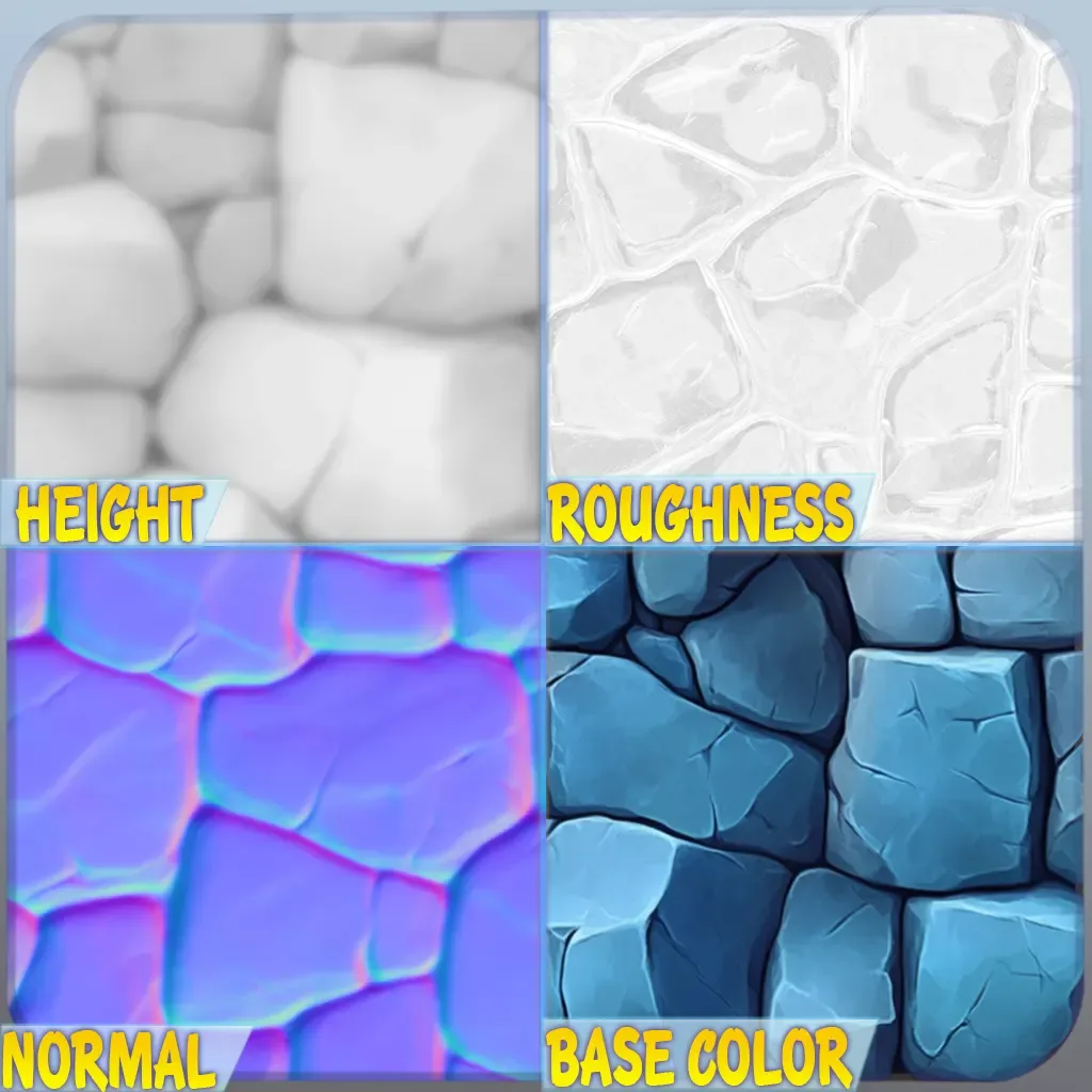 Stylized Stone Seamless Texture