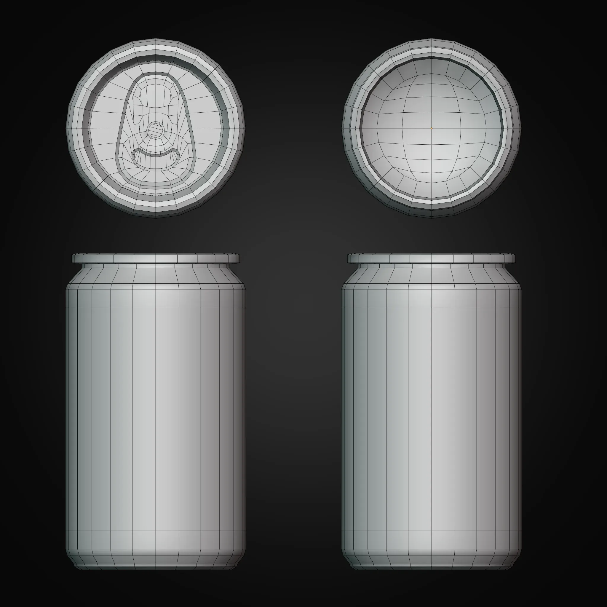 Stylized Soda Can Pack