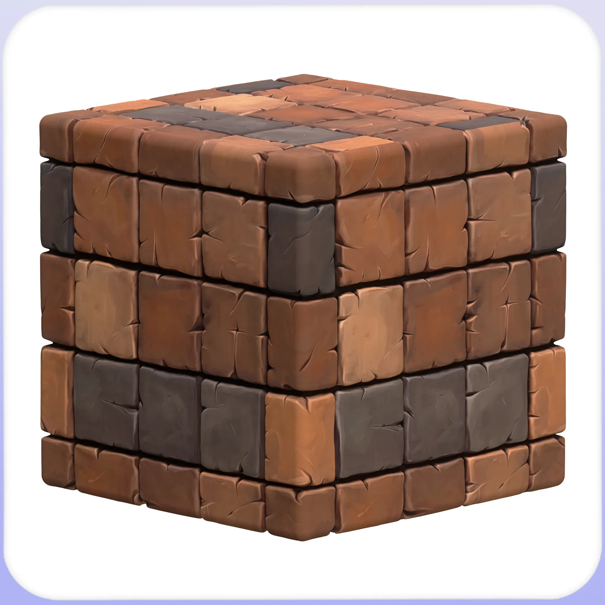 Stylized Tile Seamless Texture