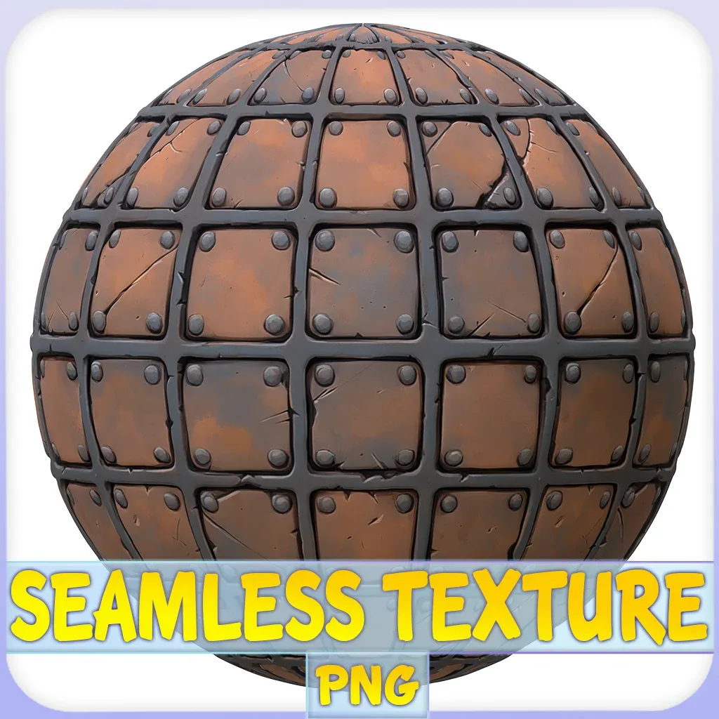Stylized Tile Seamless Texture