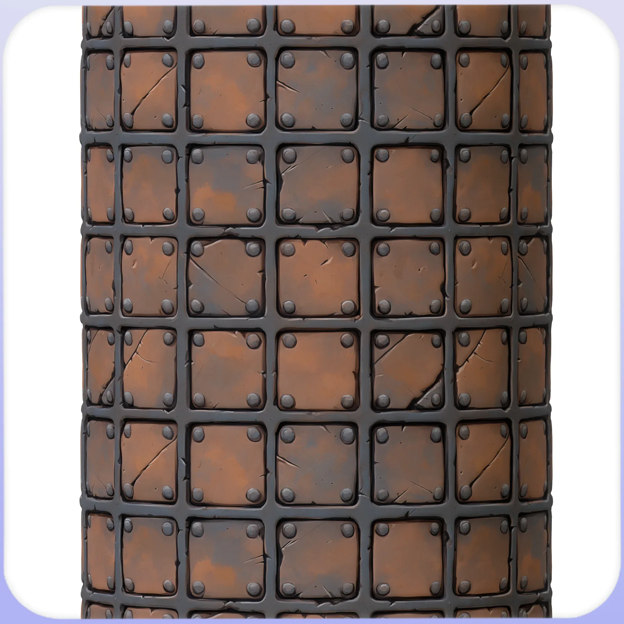 Stylized Tile Seamless Texture