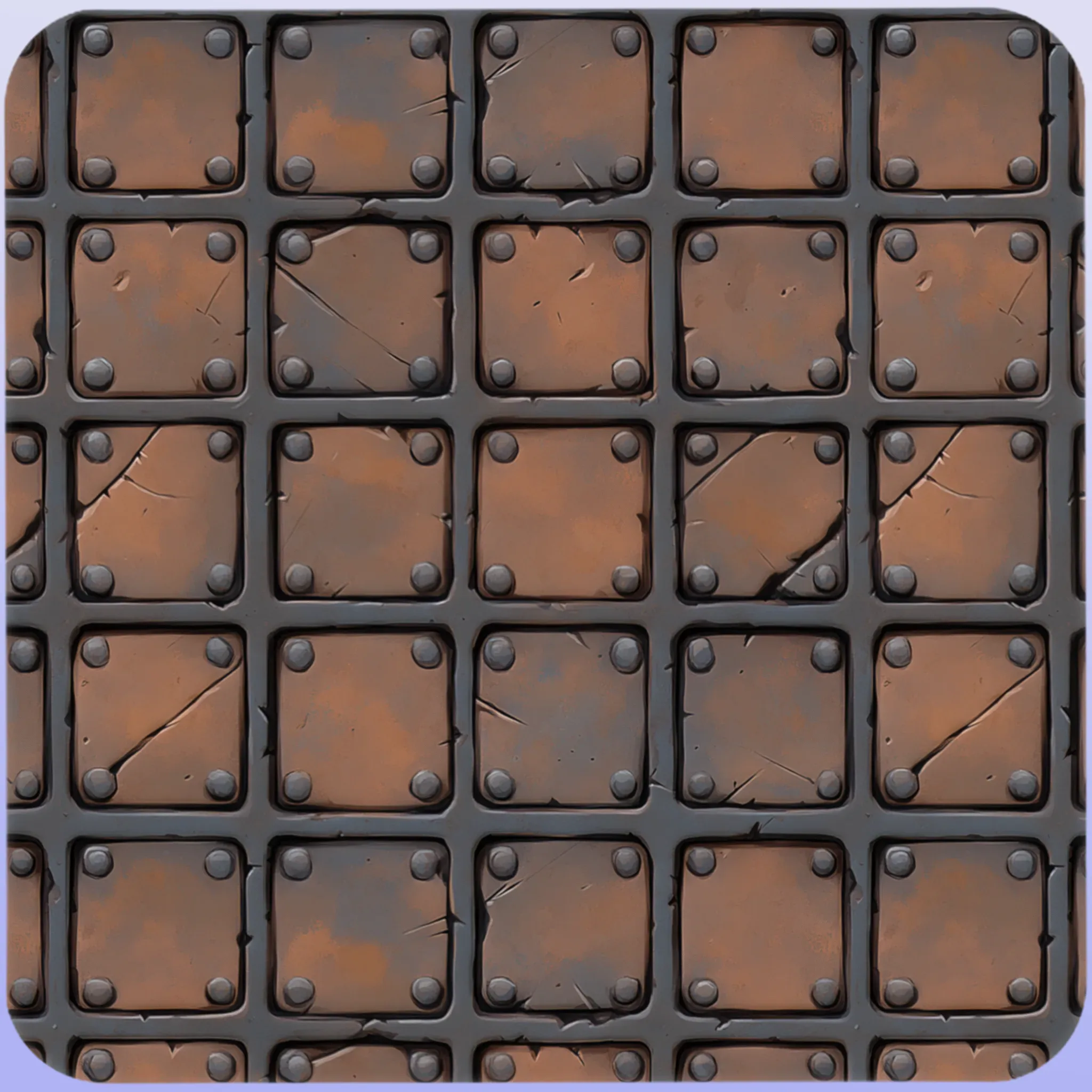 Stylized Tile Seamless Texture