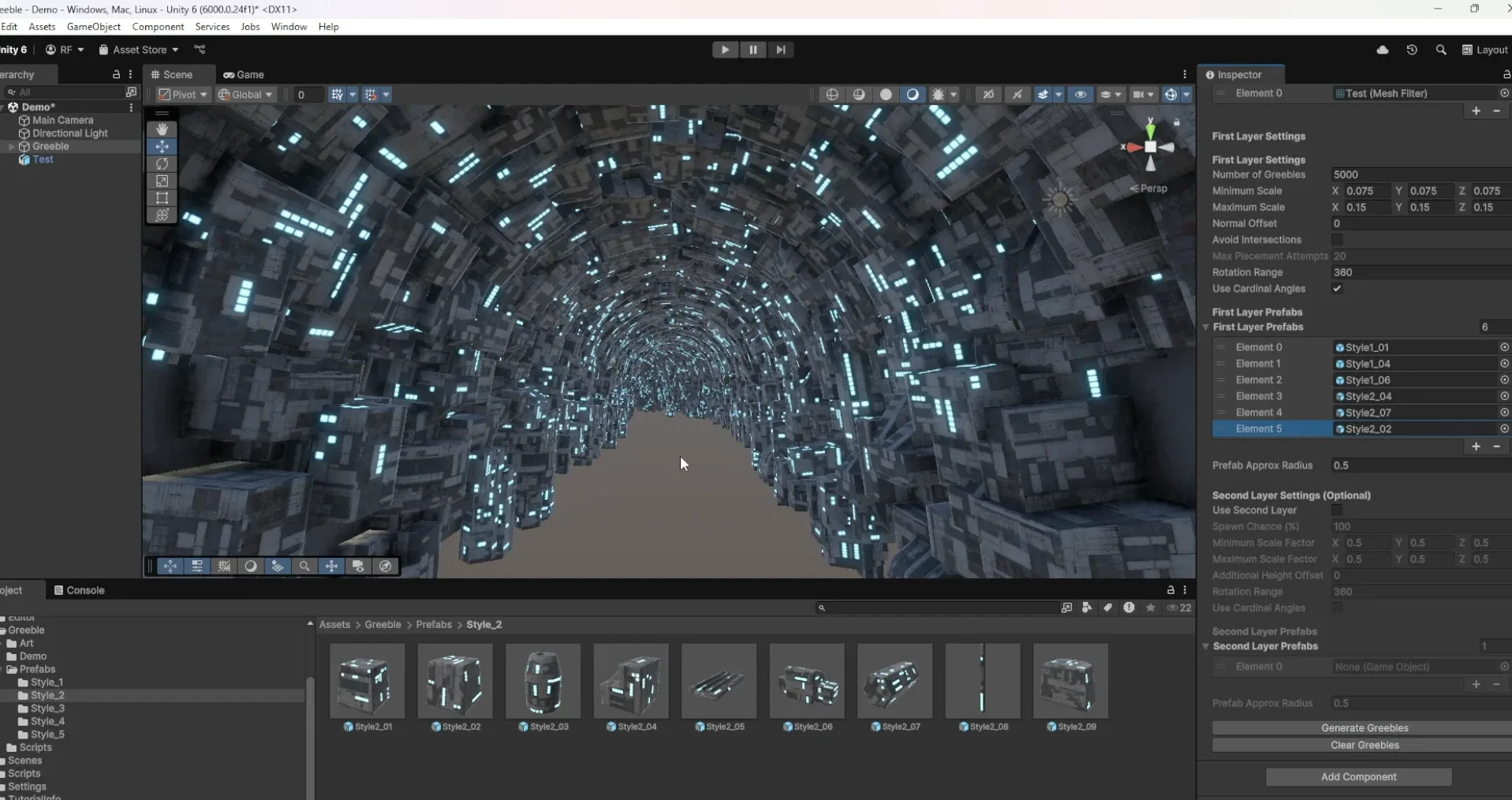 Greeble Generator for Unity