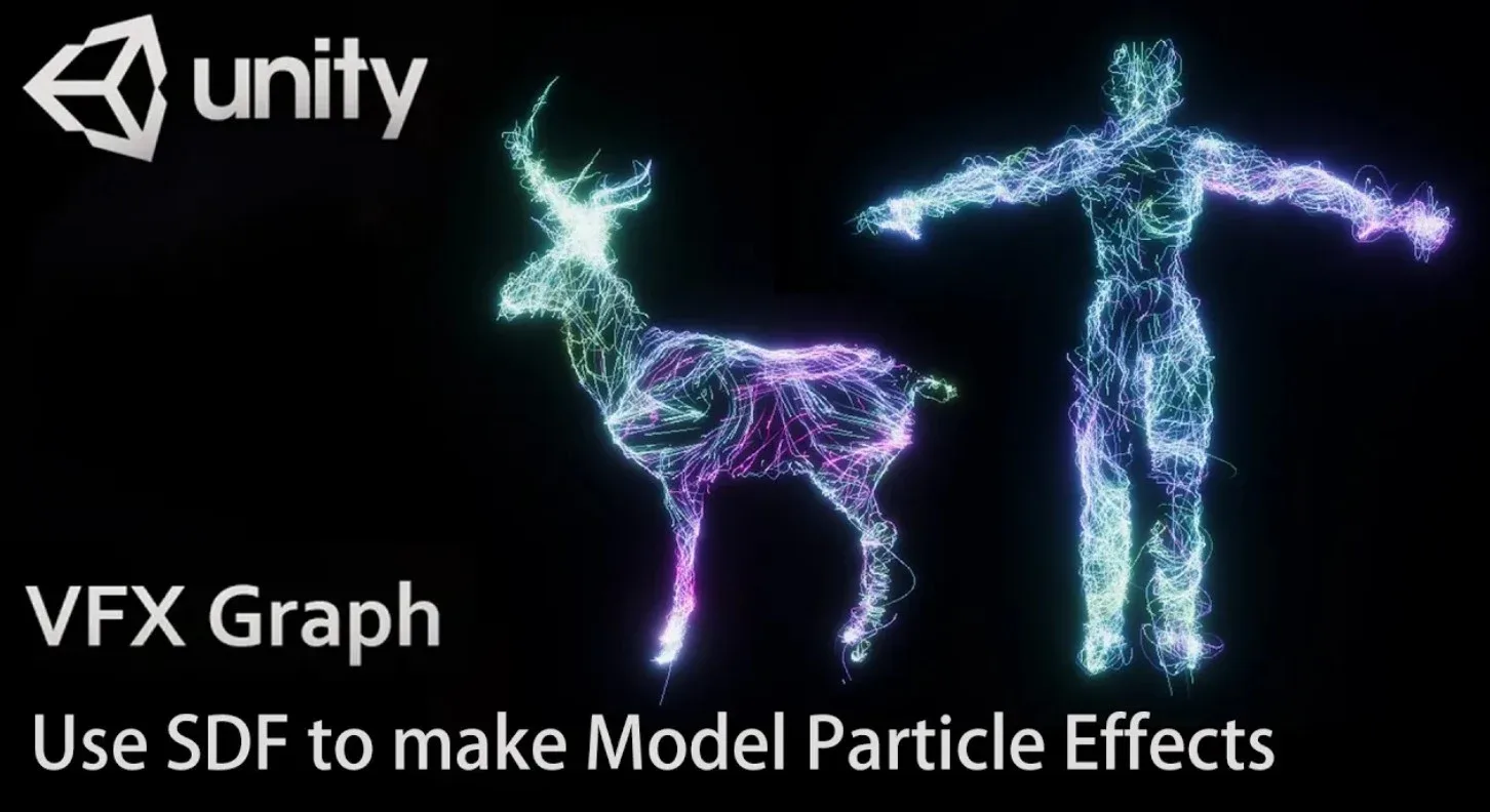 Unity VFX Graph：SDF Model Particle Effects