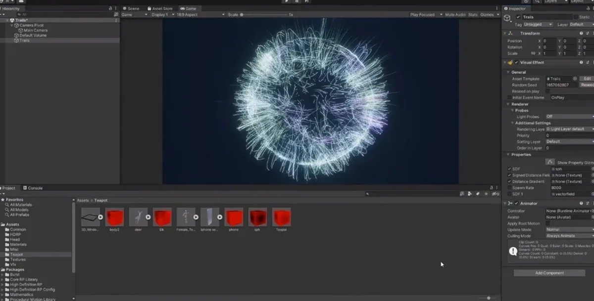 Unity VFX Graph：SDF Model Particle Effects