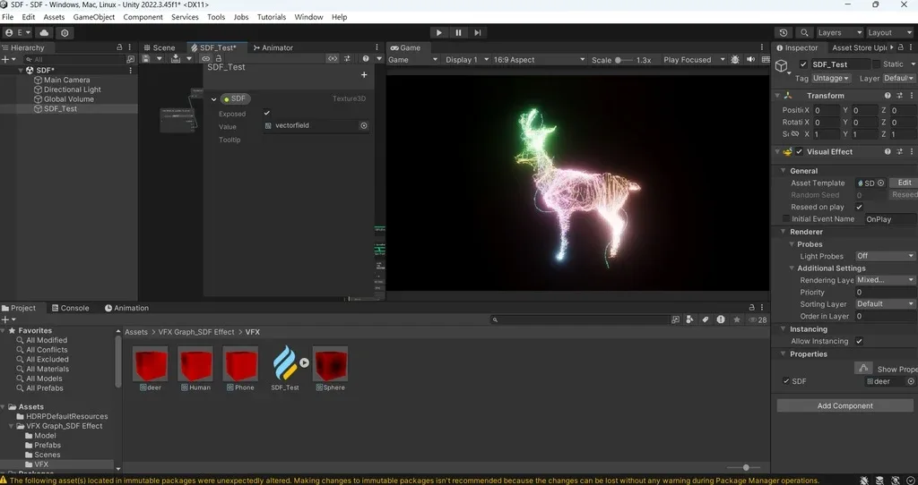 Unity VFX Graph：SDF Model Particle Effects