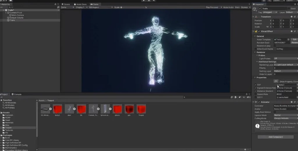 Unity VFX Graph：SDF Model Particle Effects