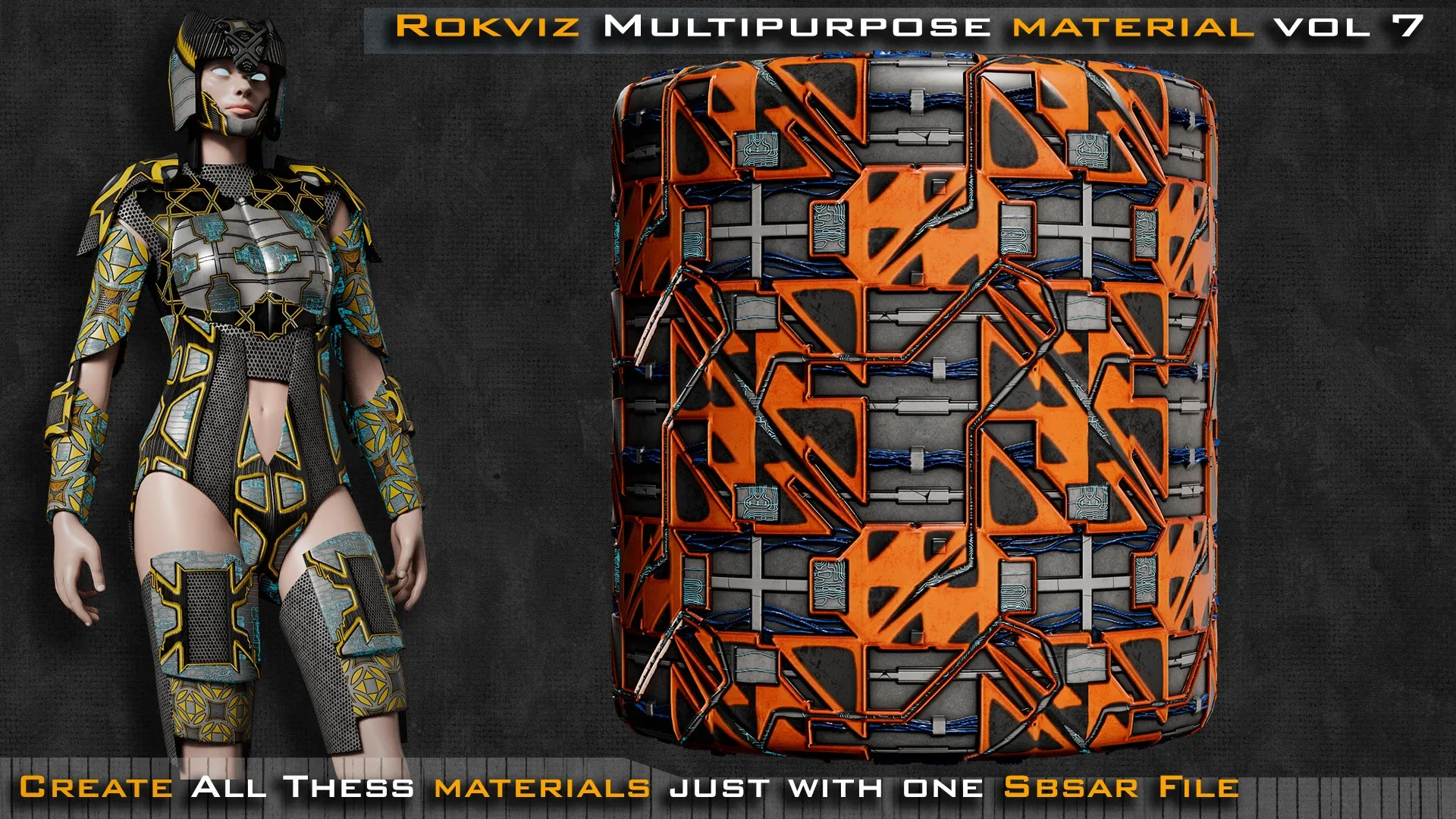 Rokviz multi-purpose Material vol.7
