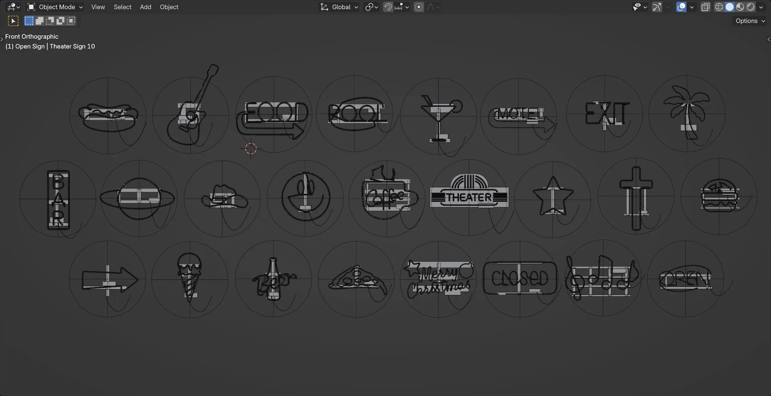 Neon Signs Asset Pack