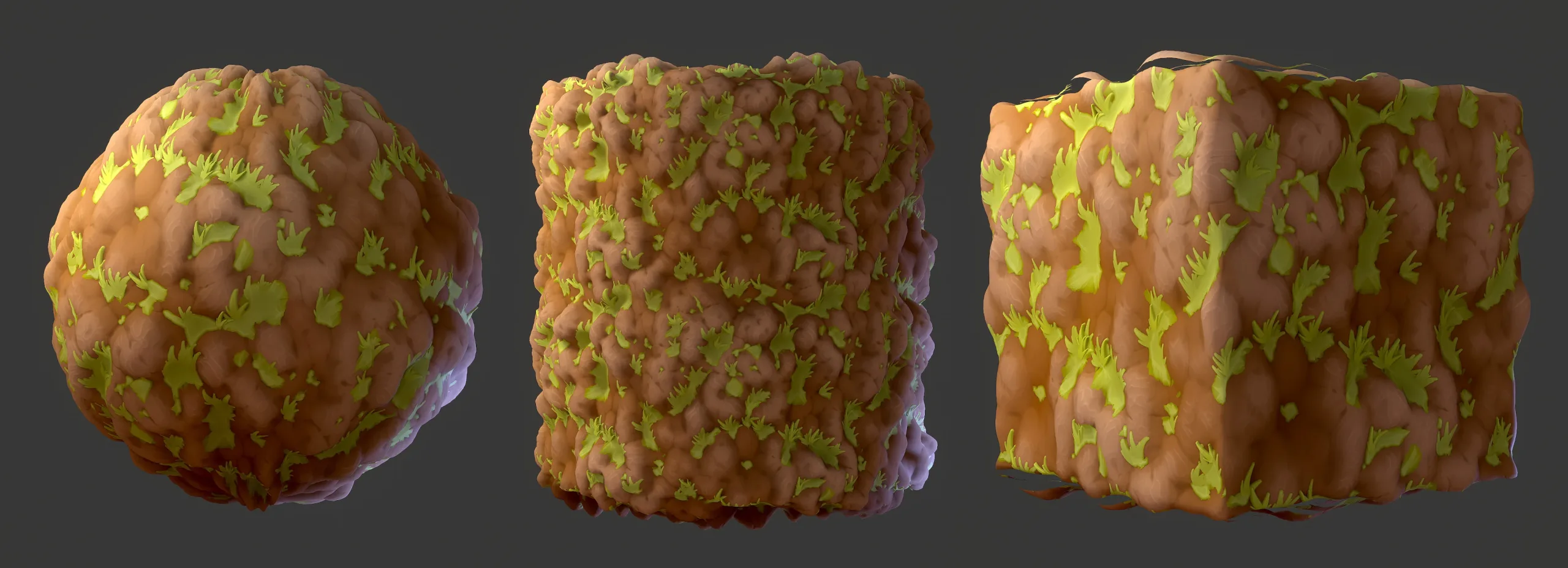 Stylized Dirt Terrain Bumpy - Substance 3D Designer