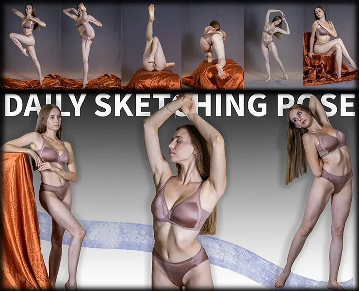 850+ Daily Sketching Female Reference Pictures