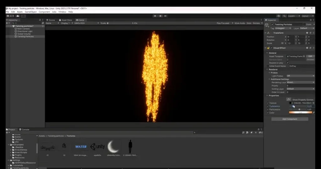 Unity VFX Graph：Disturbed Image Particles