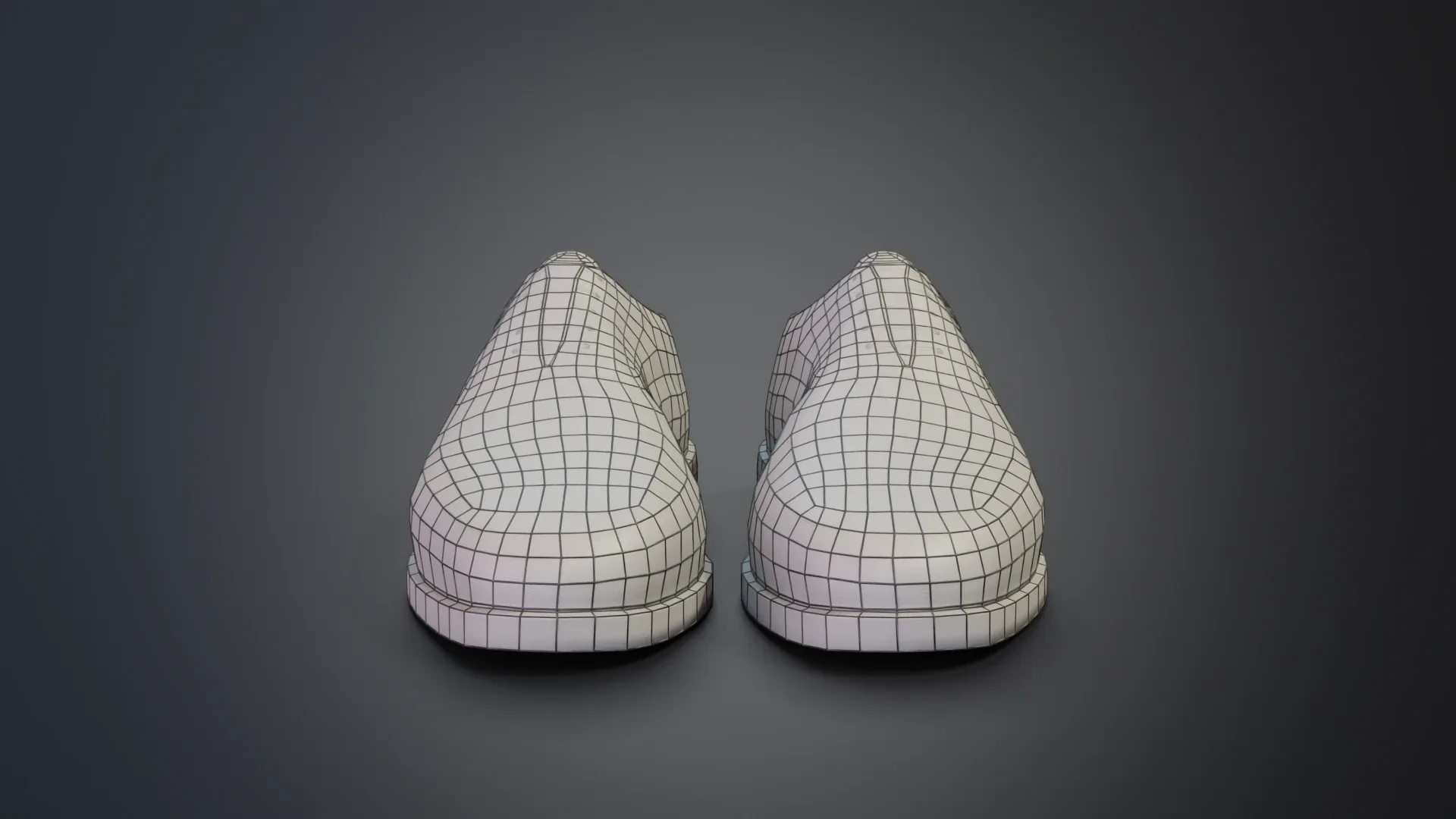 Men Leather Shoes - Realistic and Game-Ready Low-poly 3D model