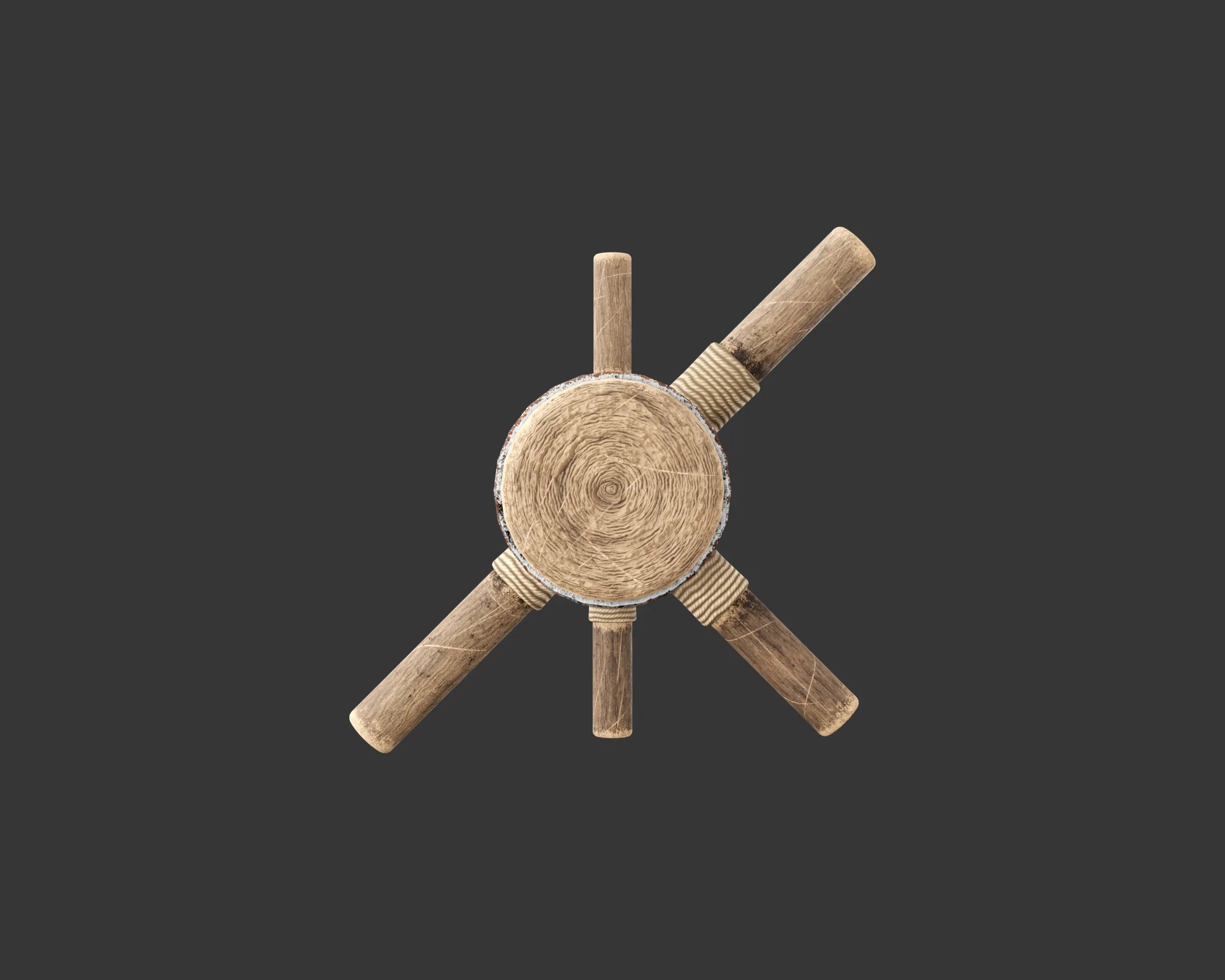 Medieval Training Dummy Wood