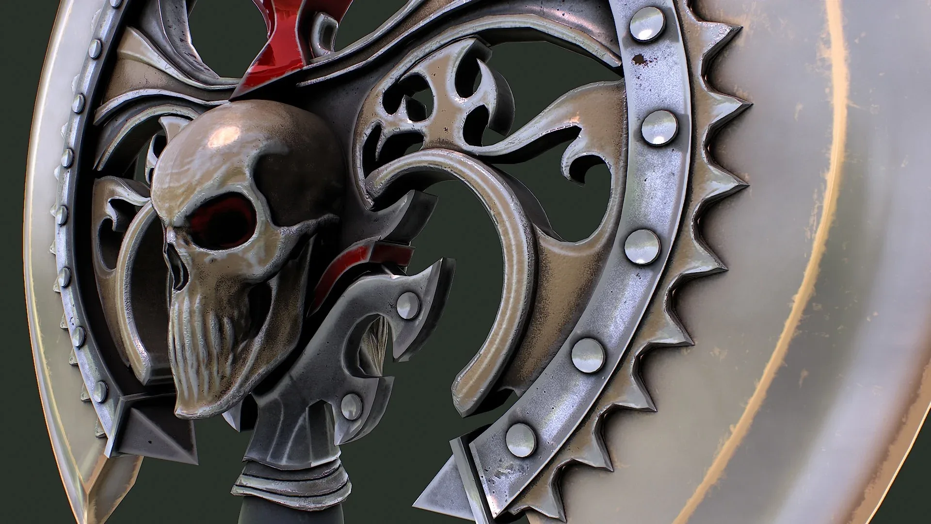 Fantasy Axe 1 Flippednormals