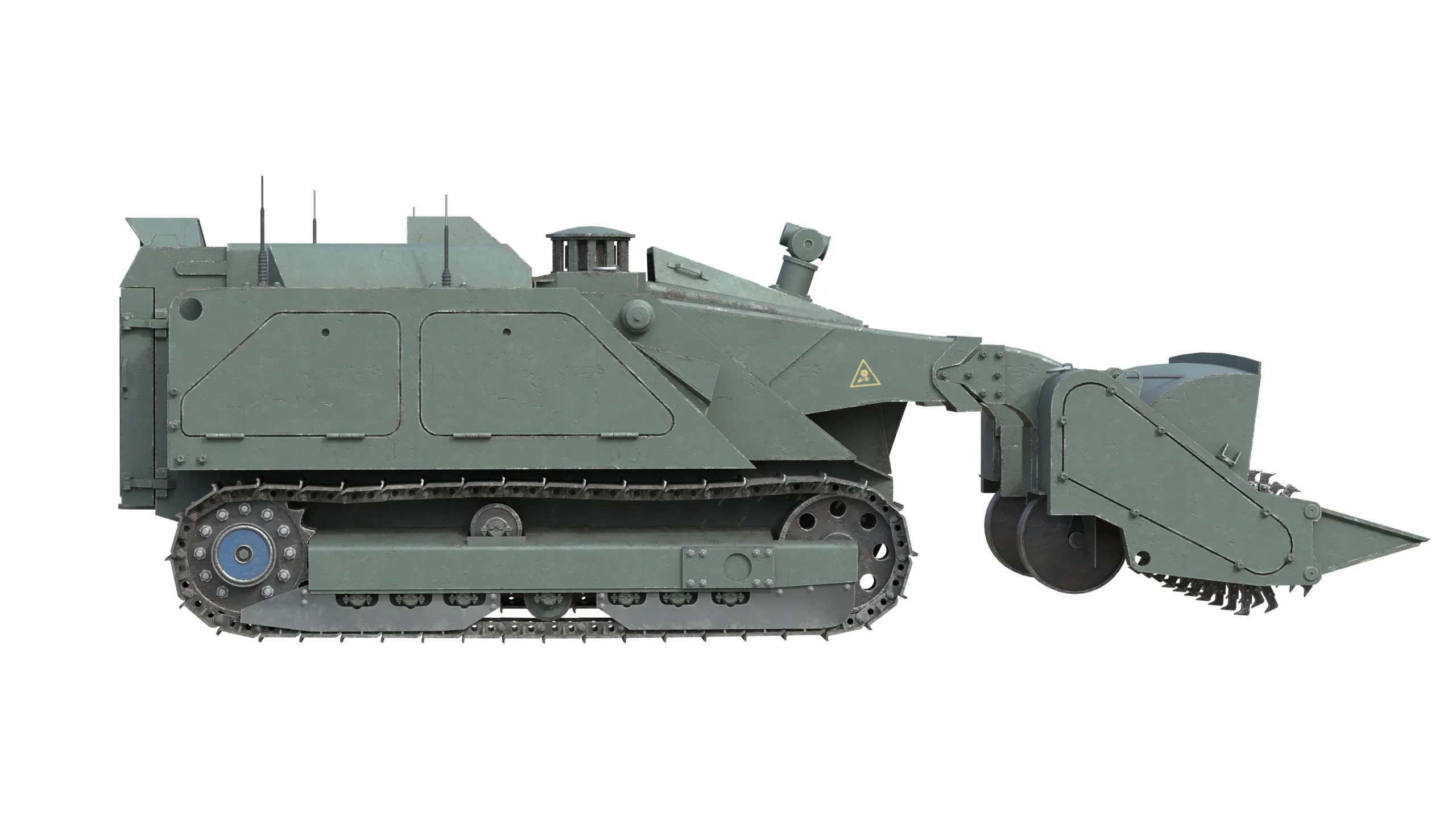 Uran 6 Mine Clearing Robot