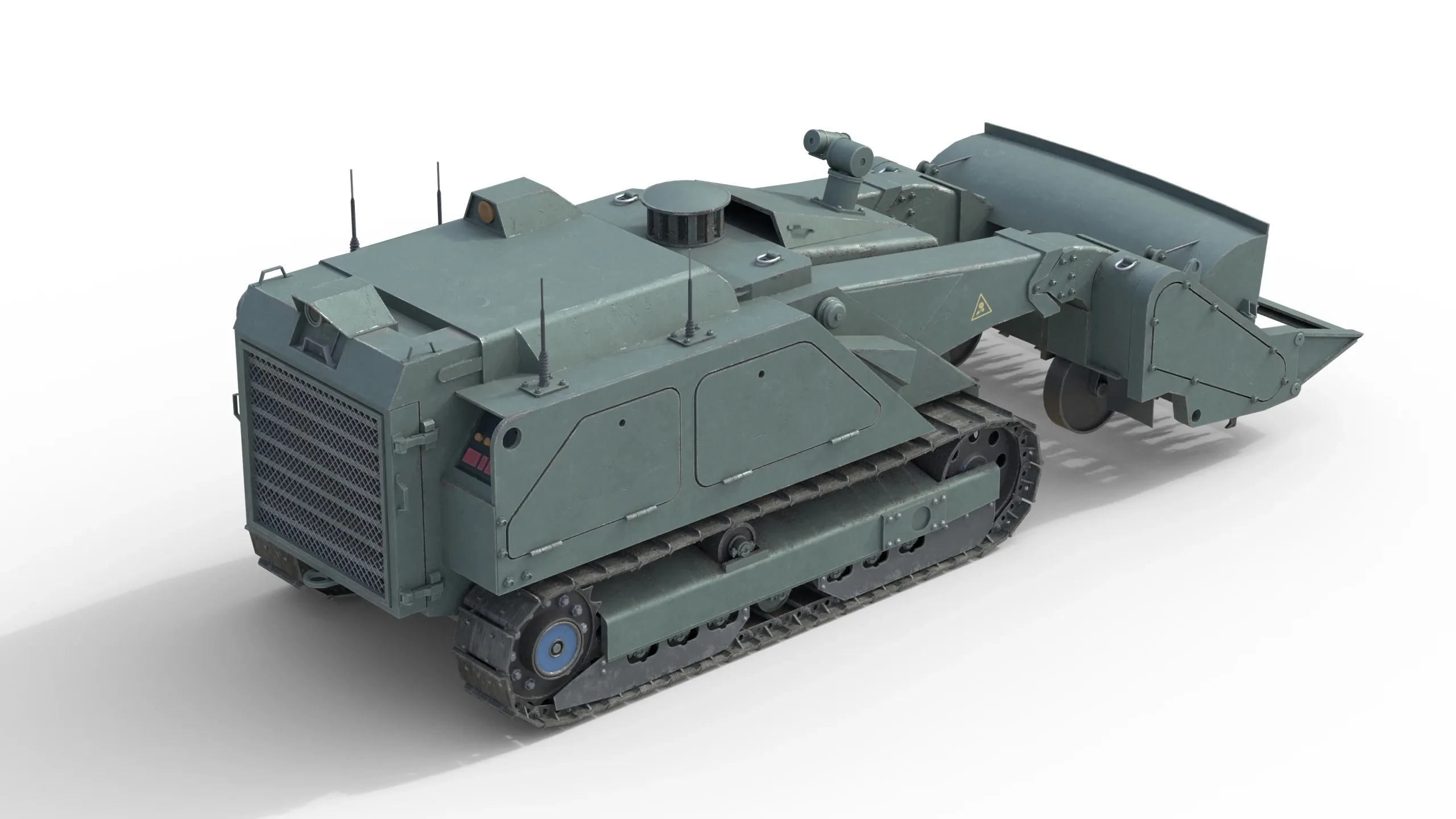 Uran 6 Mine Clearing Robot