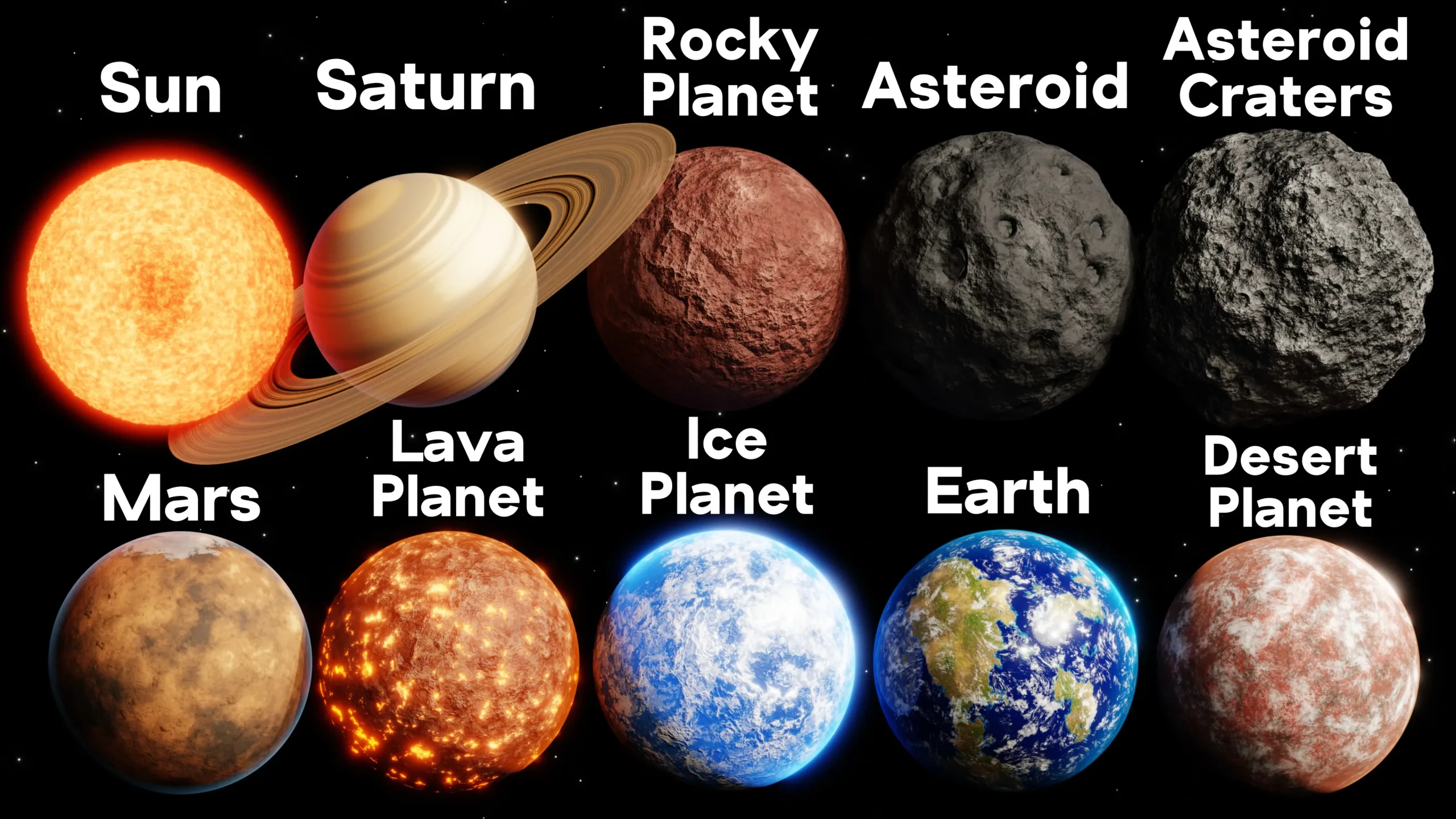 Procedural Planet Material Pack #1