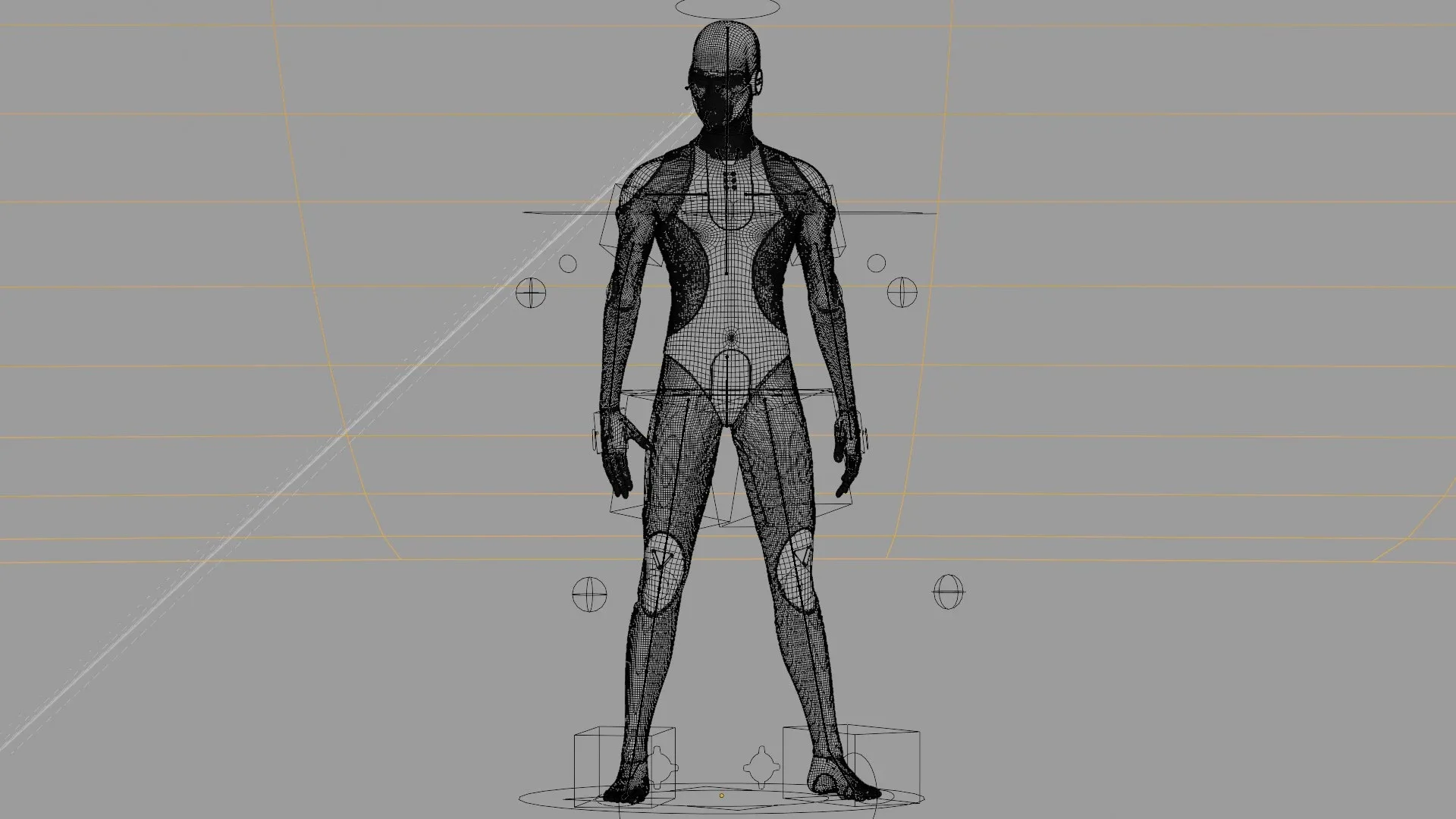ROB-MECHA C Auto-Rig Pro Rigged - FlippedNormals
