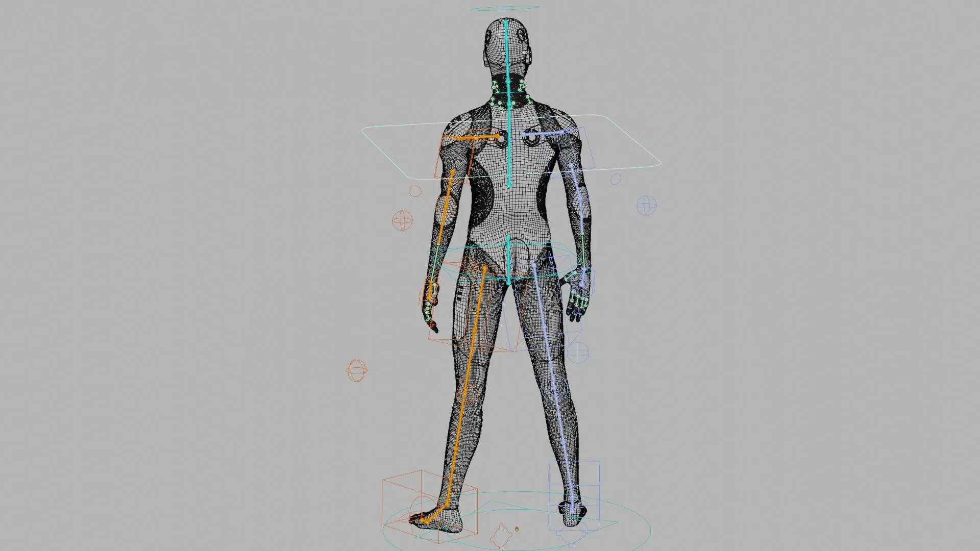 ROB-MECHA D Auto-Rig Pro Rigged - FlippedNormals