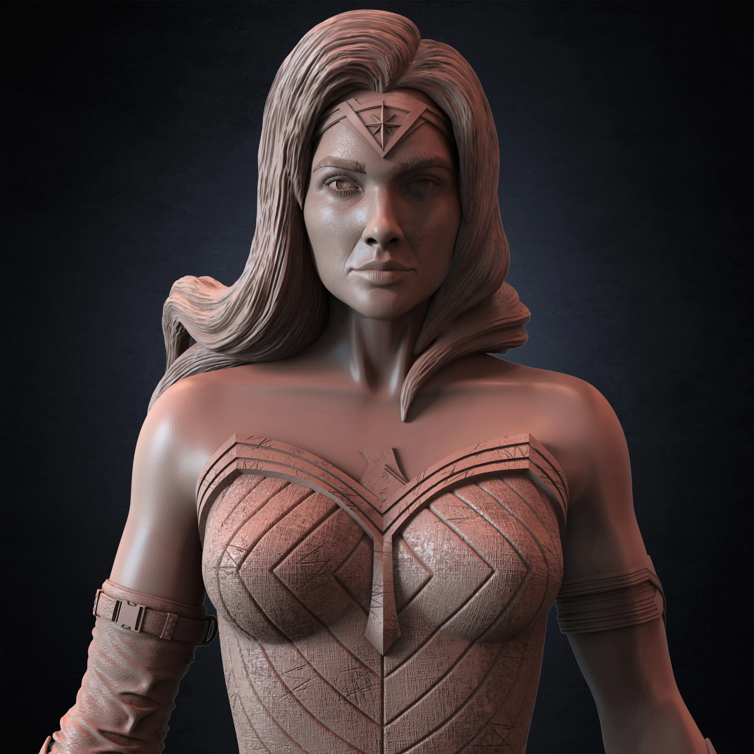 Wonder Woman 3D Model