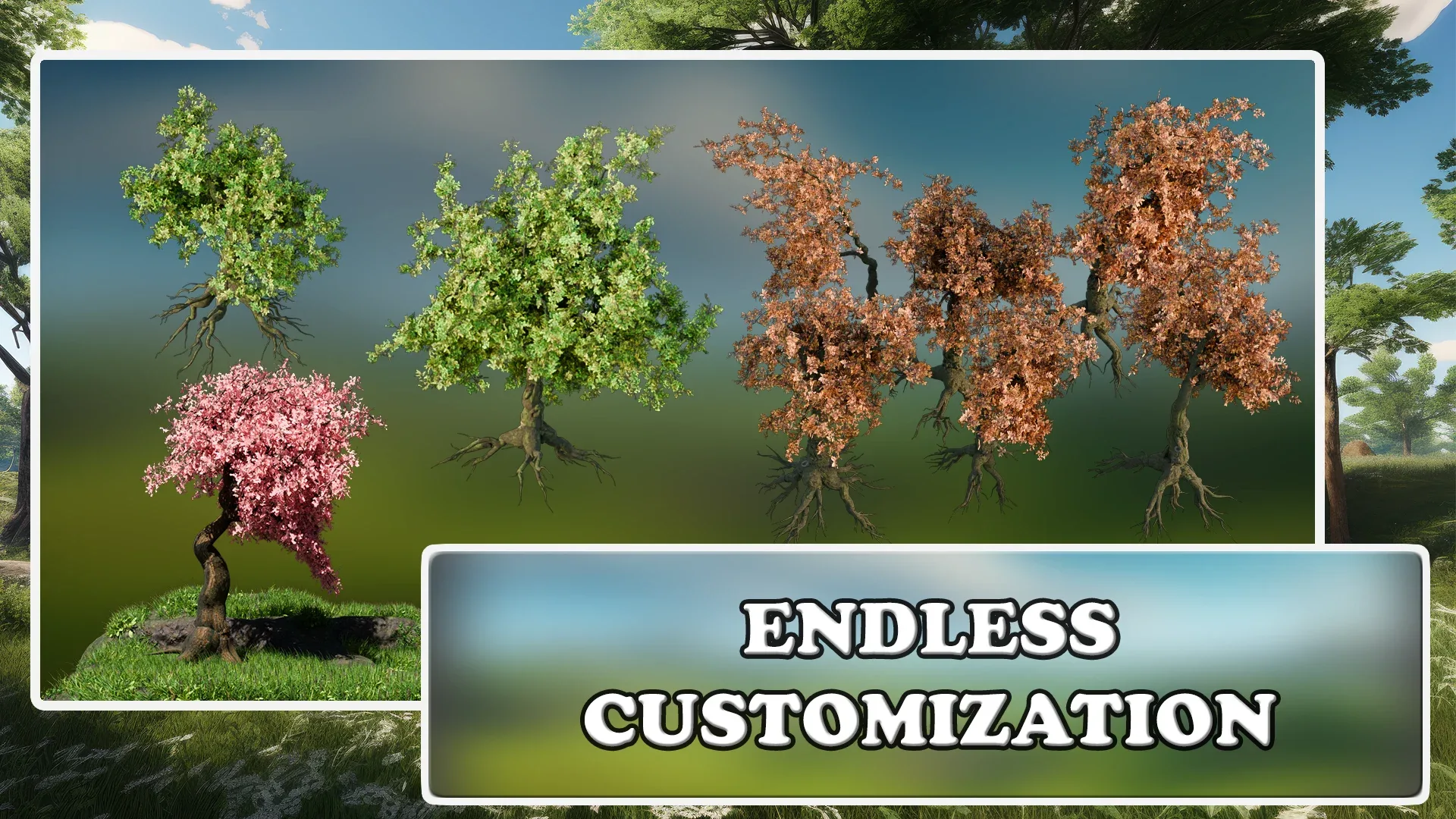 3D Trees with Blender Geometry Nodes