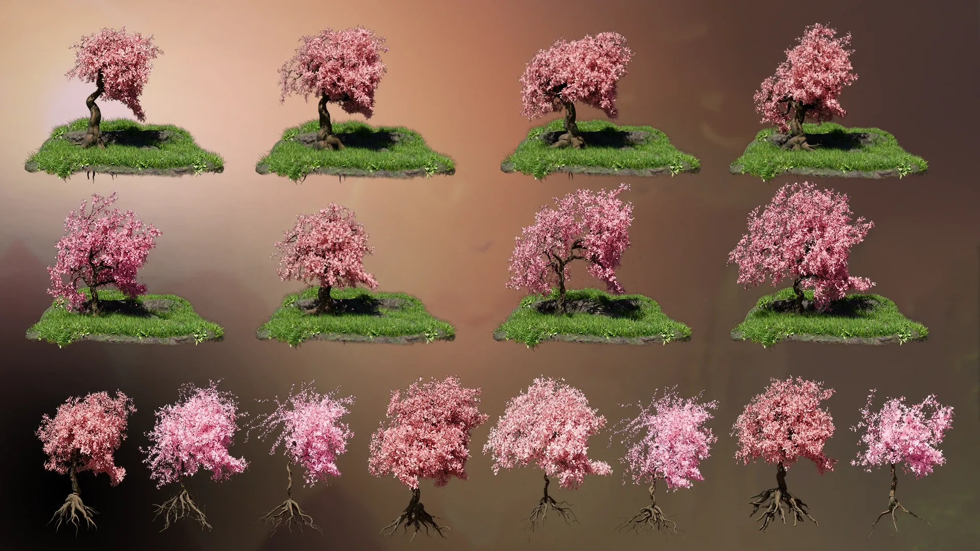 3D Trees with Blender Geometry Nodes