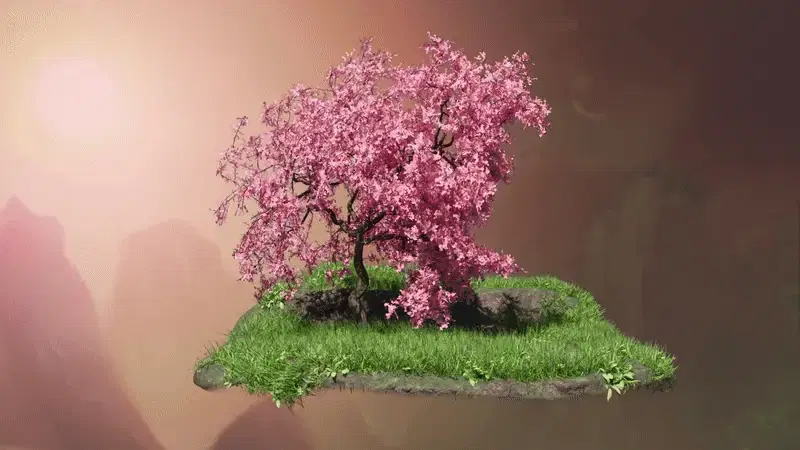 3D Trees with Blender Geometry Nodes