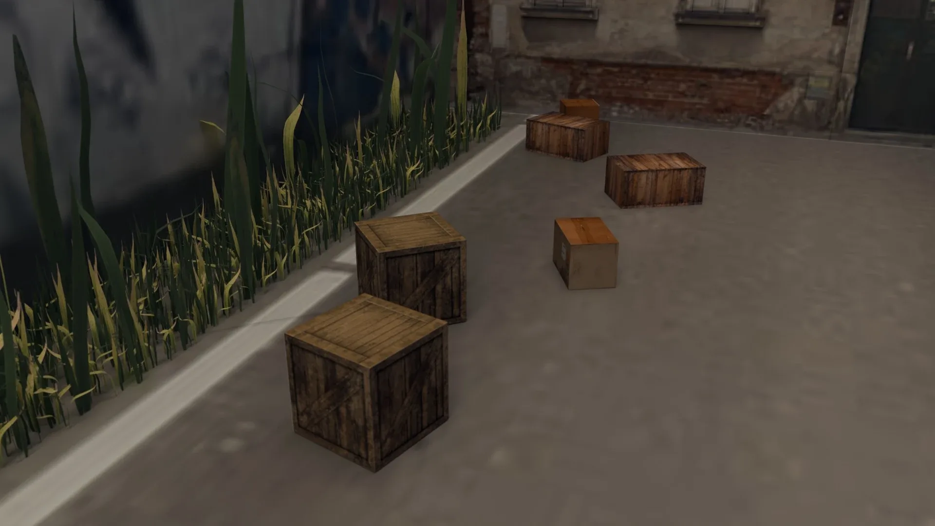 Urban Alley - Low poly
