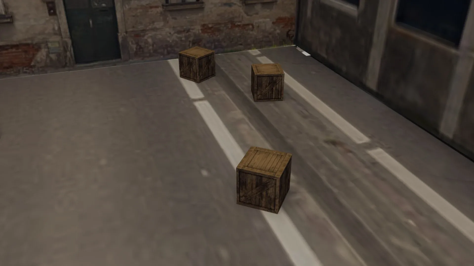 Urban Alley - Low poly