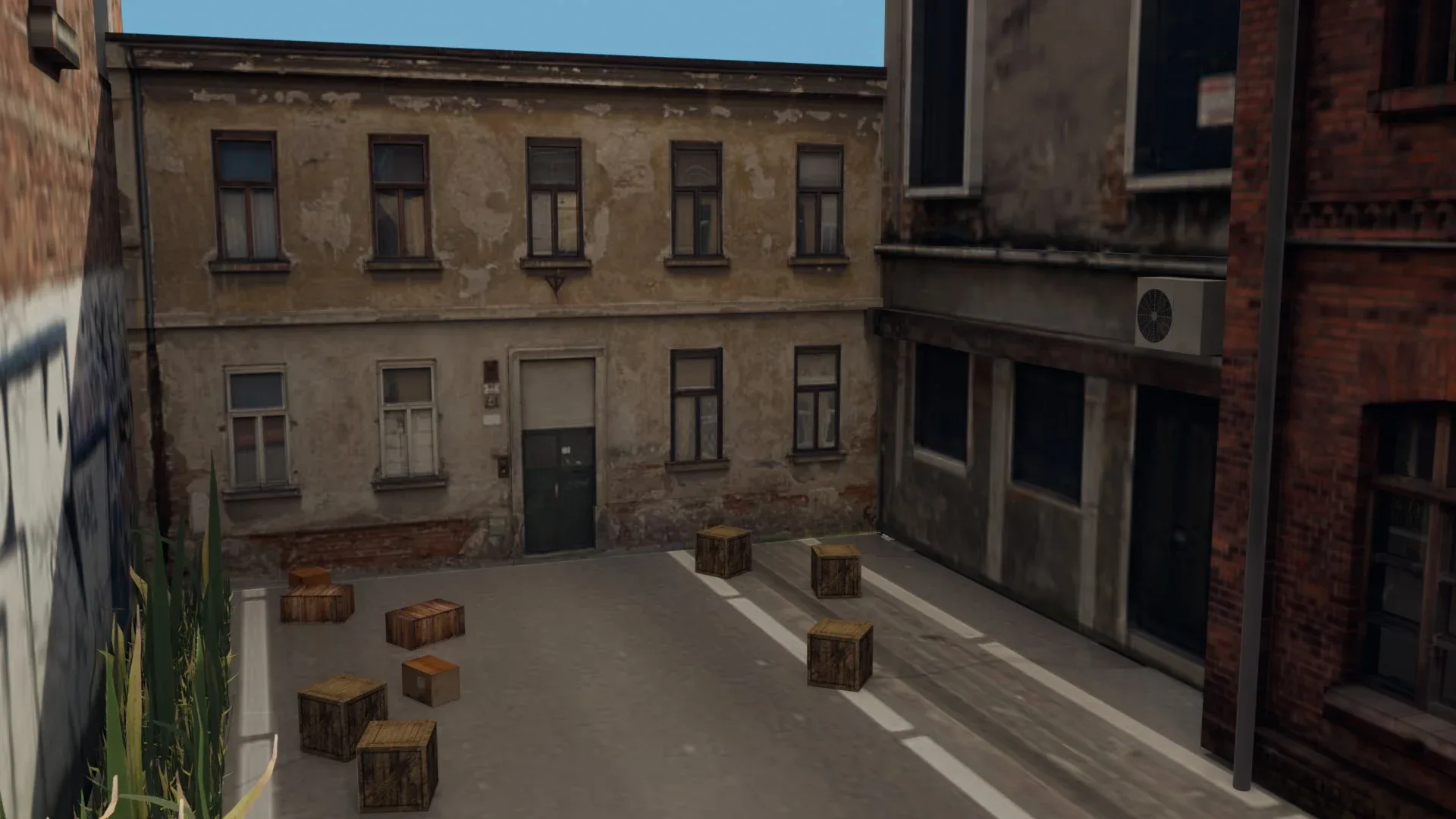 Urban Alley - Low poly