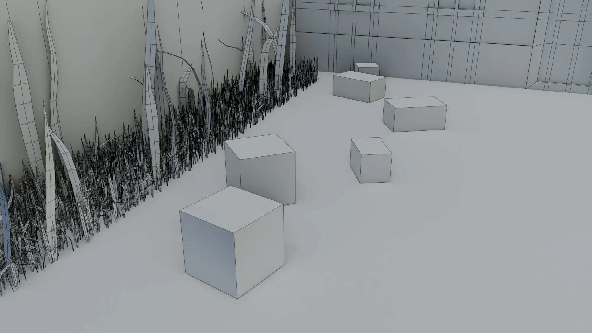 Urban Alley - Low poly