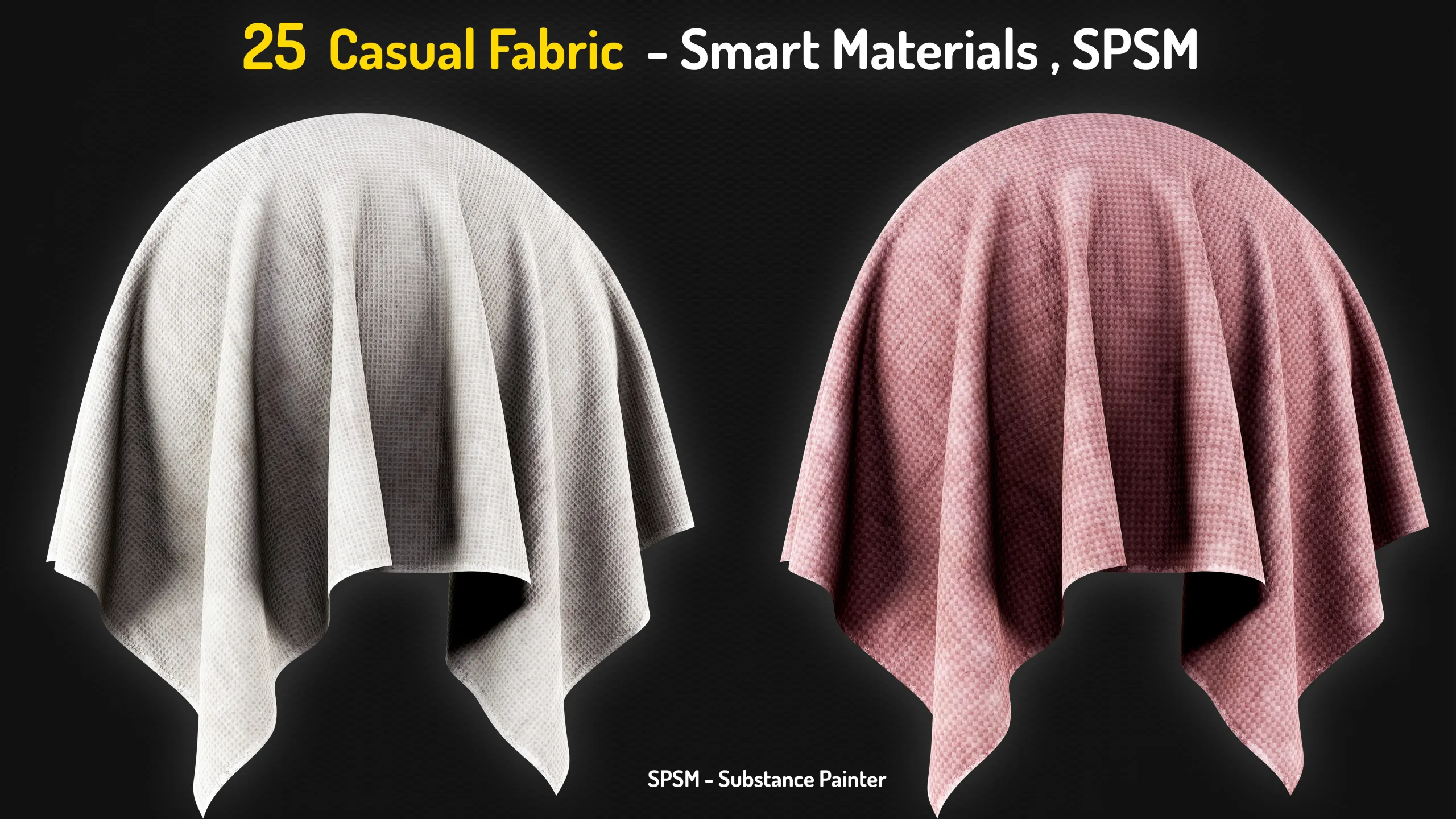 25 Casual Fabric Smart Materials - Vol 6 + 2 Free Samples