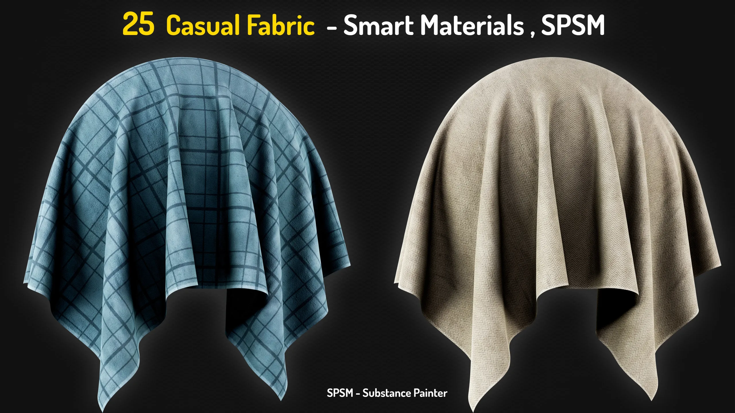 25 Casual Fabric Smart Materials - Vol 6 + 2 Free Samples