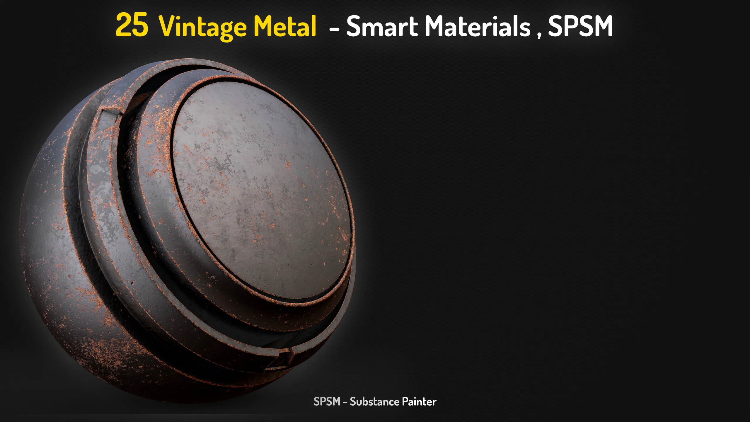 25 Vintage Metal Smart Materials - Vol 17 + 2 Free Samples