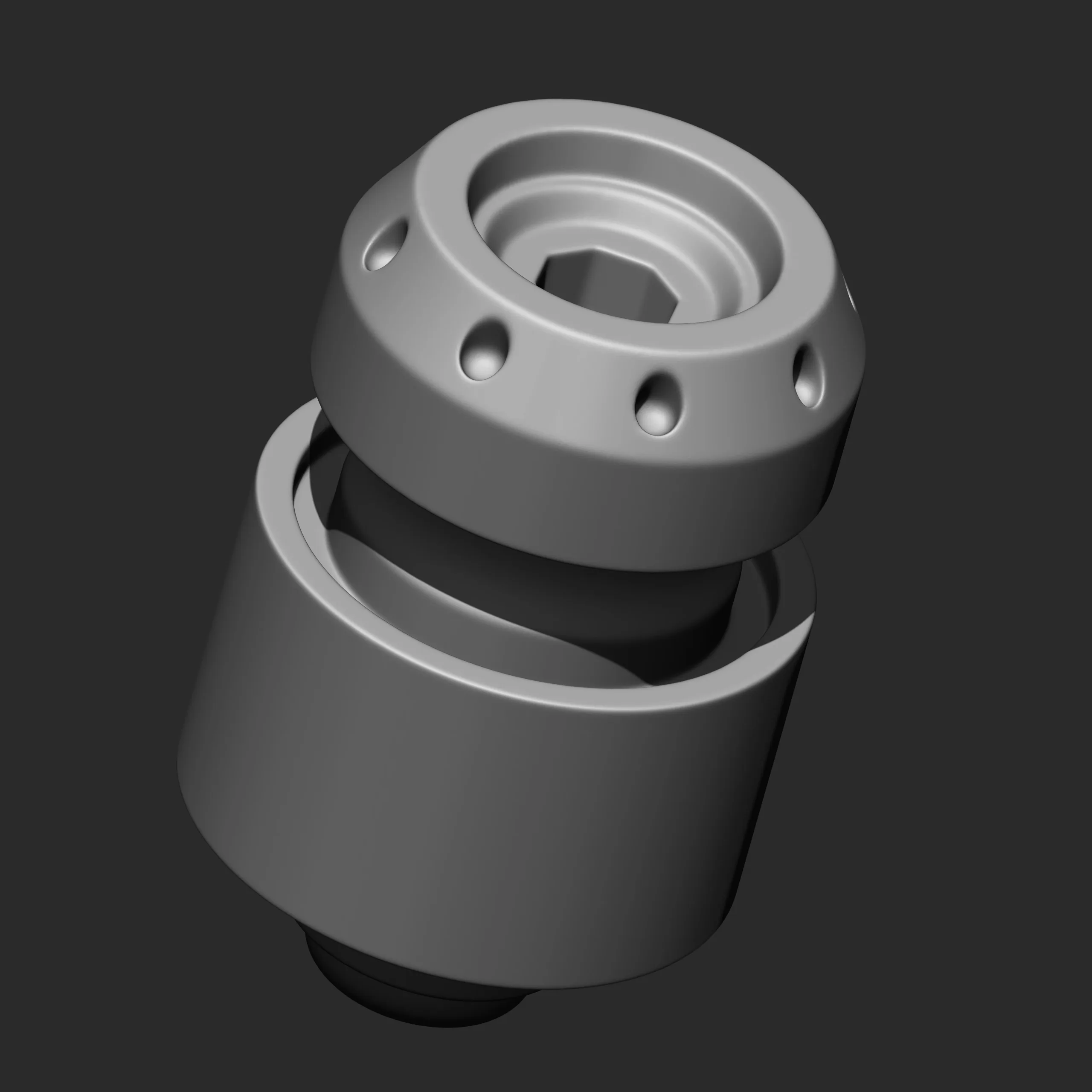 Machine Parts IMM/OBJ/STL Brush Pack (17 in One)