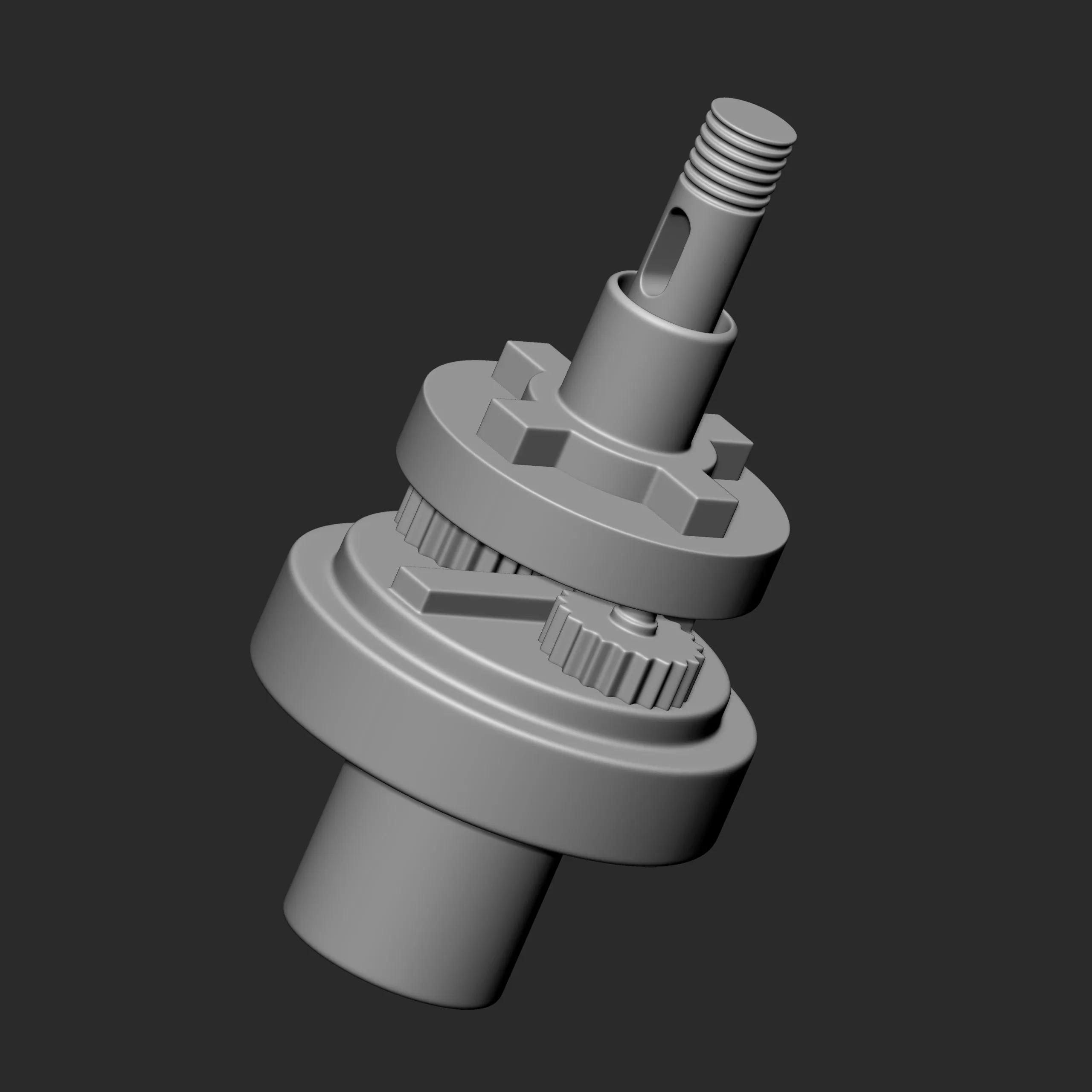Machine Parts IMM/OBJ/STL Brush Pack (17 in One)