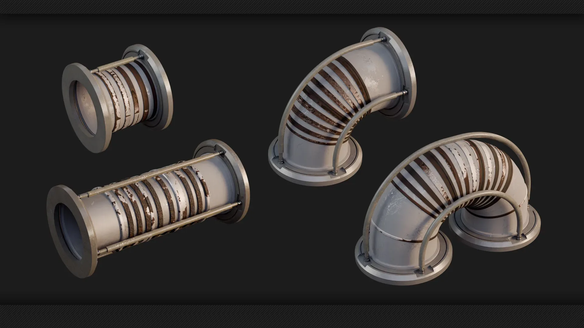 25 Sci-Fi Props - kitbash - Vol 10