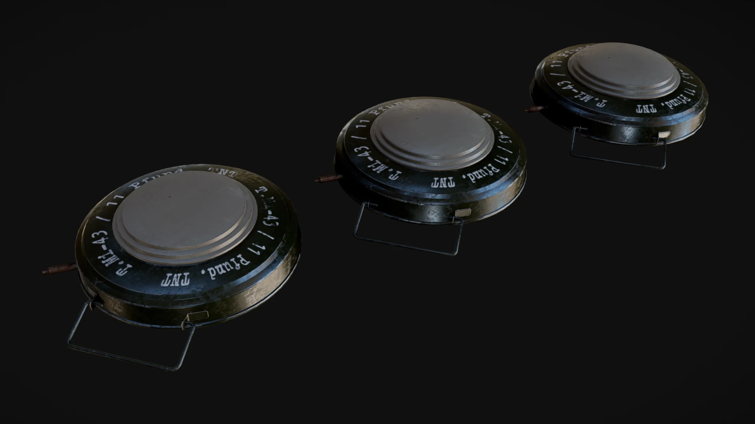 German WW2 Mines Pack