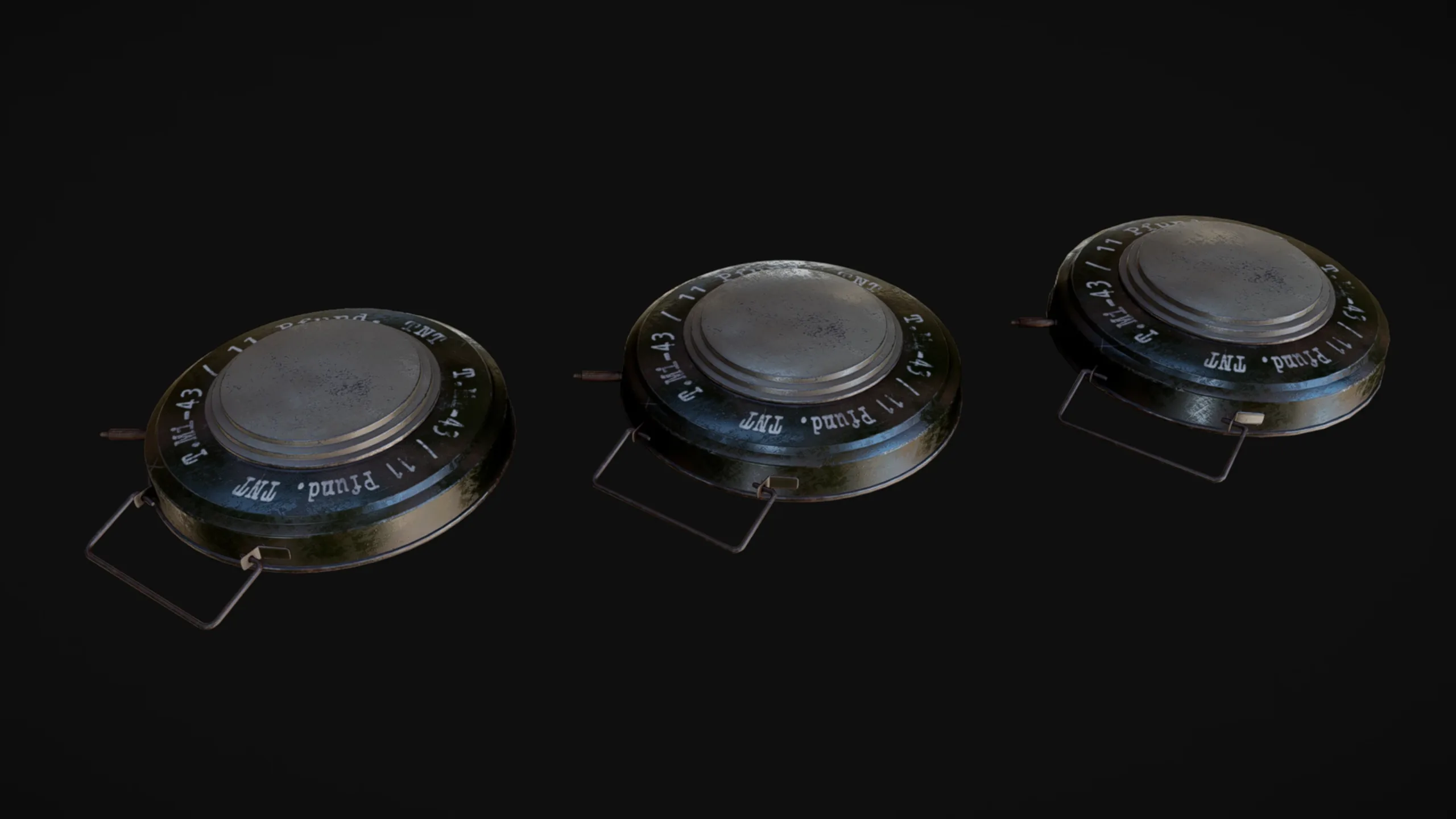 German WW2 Mines Pack