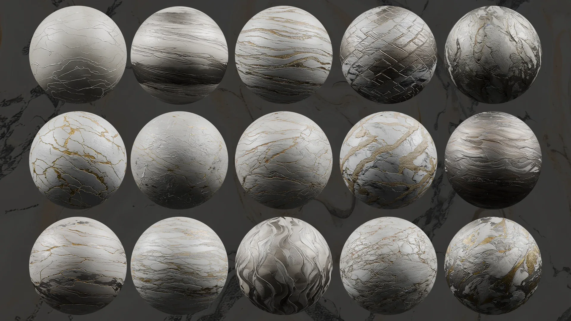 67 Marble Pbr Materials For Blender (Bonus - Realistic Seamless Textures (2K)