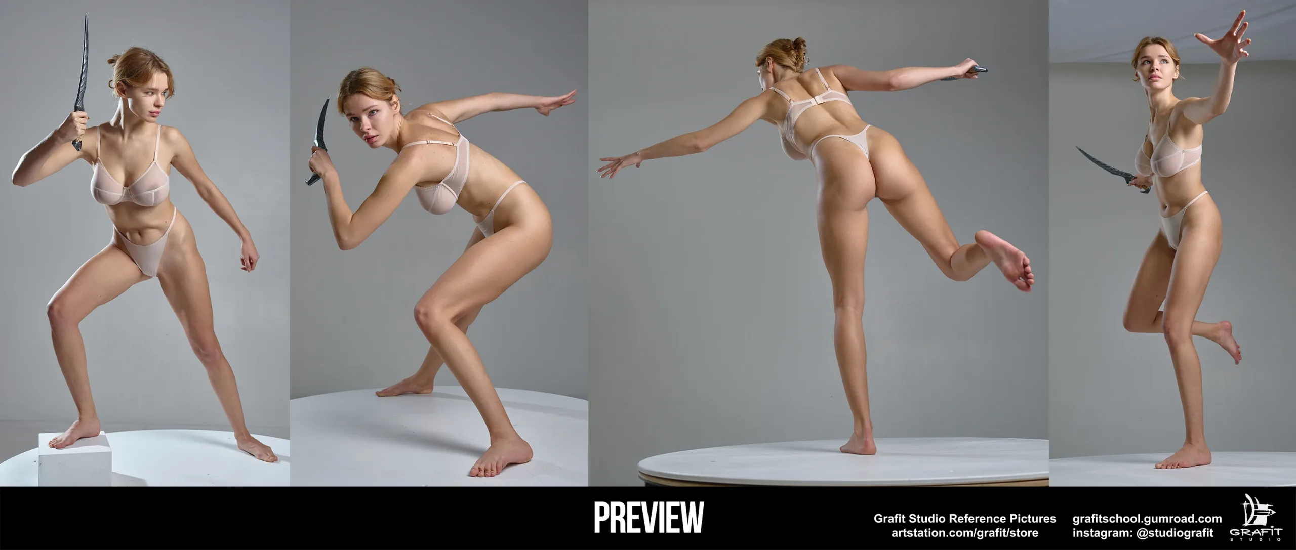 1400+ Warrior Huntress Female Poses