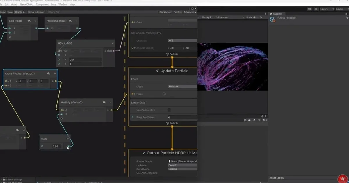 Unity VFX Graph：SDF Model Particle Deformation