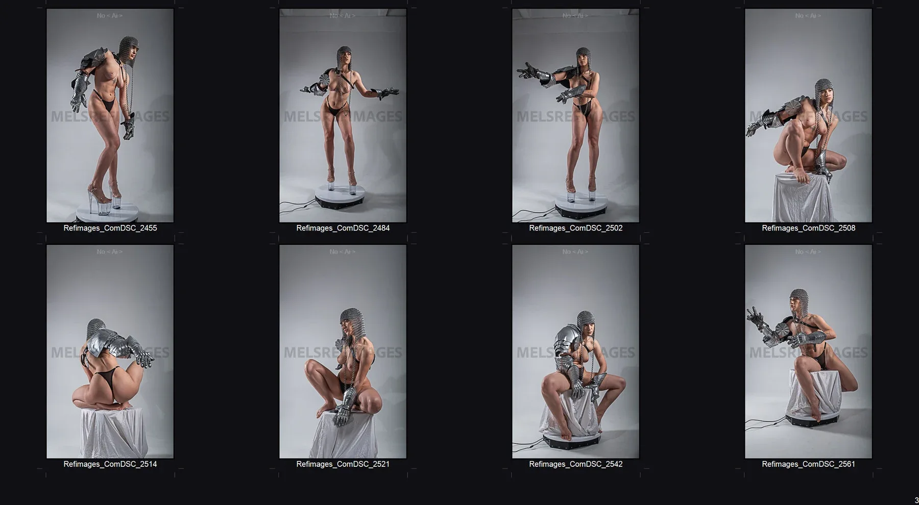 2100 Armored Queen Bundle 360° | Inspired by Xena, Brienne, Red Sonja, and Joan of Arc | Reference images