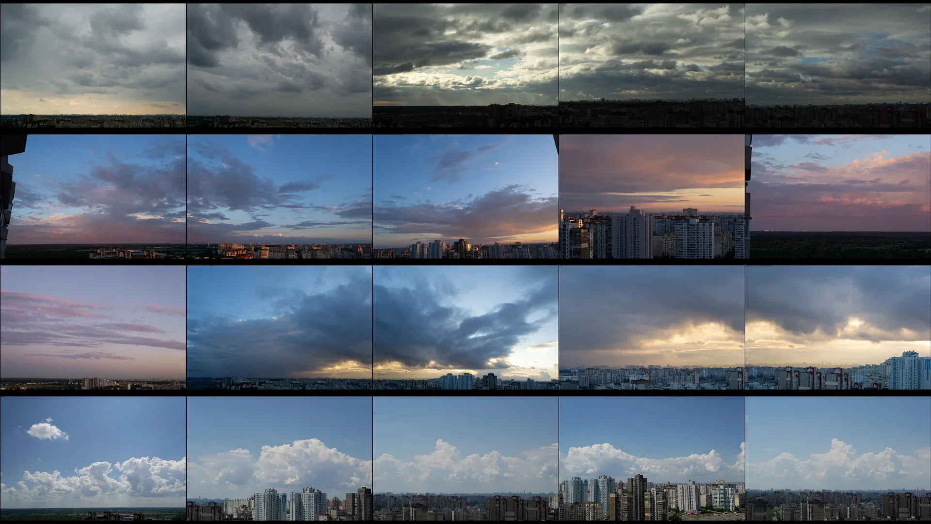 SKY PACK 01 / Sky photo references — FREE samples