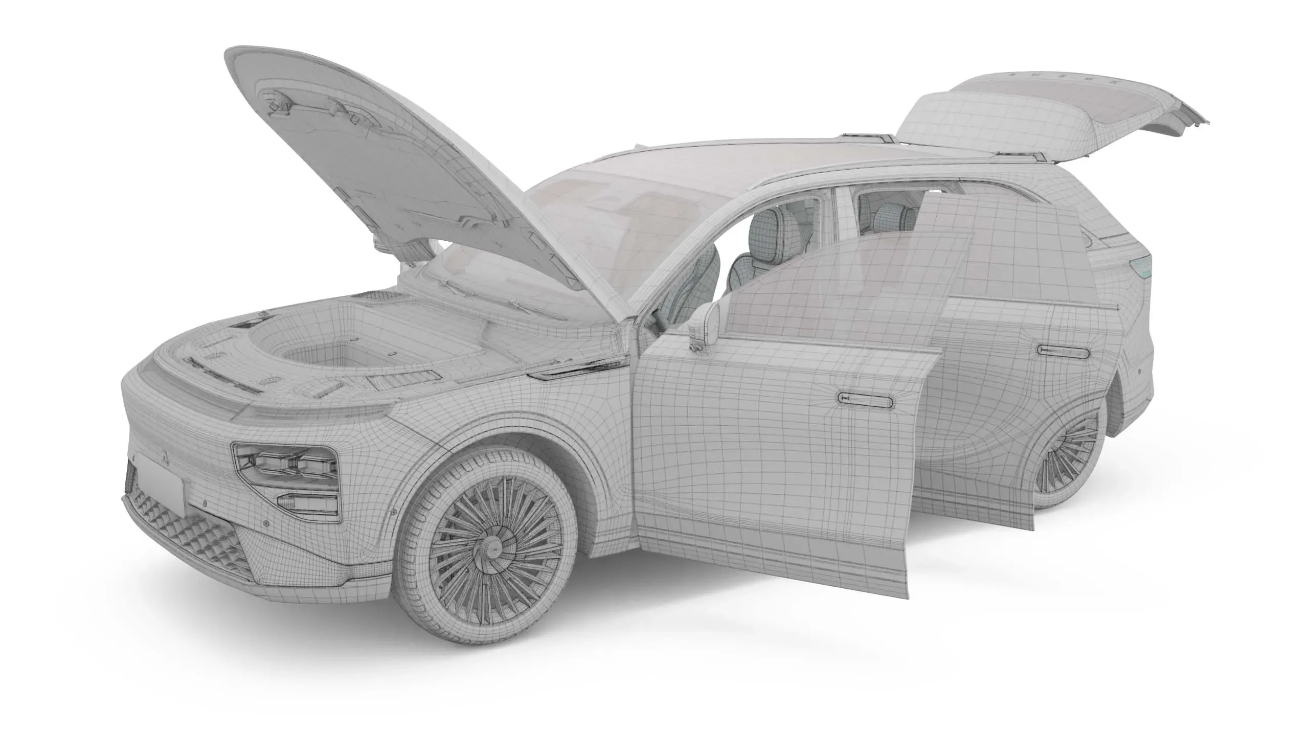2025 Xpeng G9 With Interior
